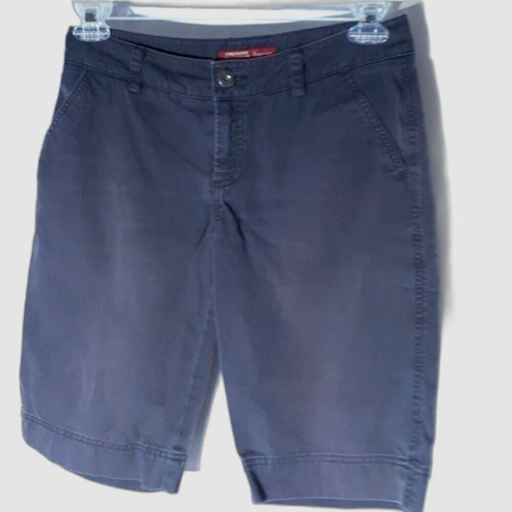 Eastern Mountain Sports shorts 4 s gray or black hiking walking cotton summer